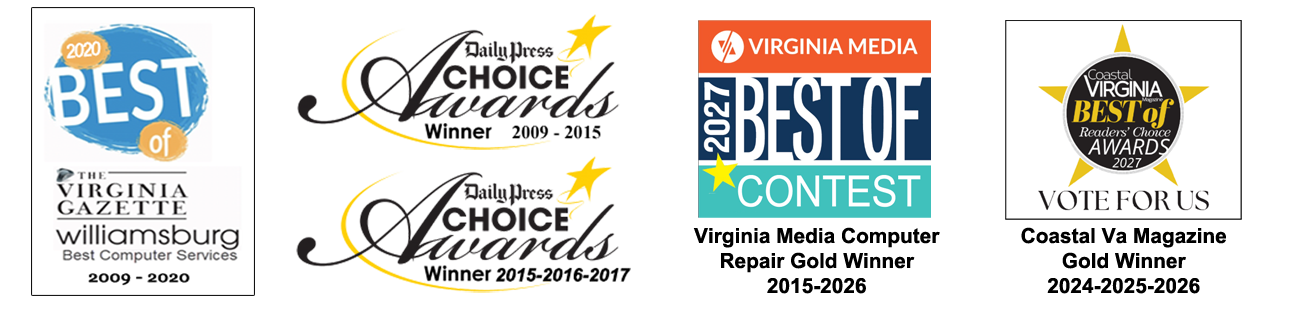 williamsburg computer repair services award winner
