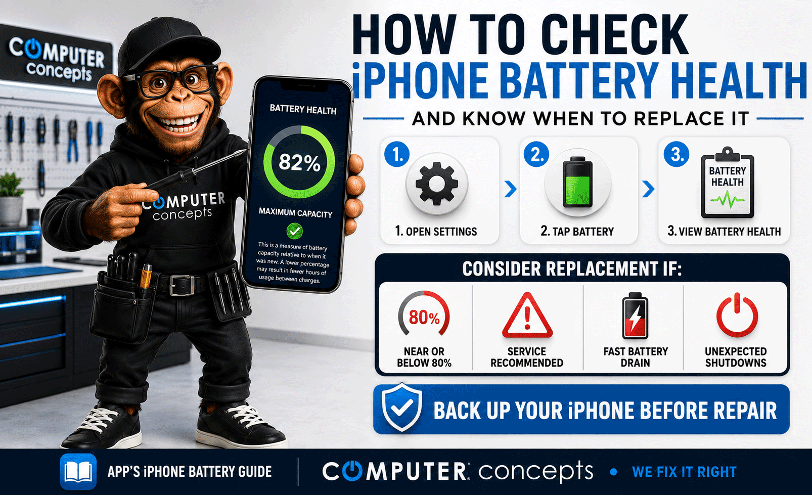 How to check iPhone battery health guide