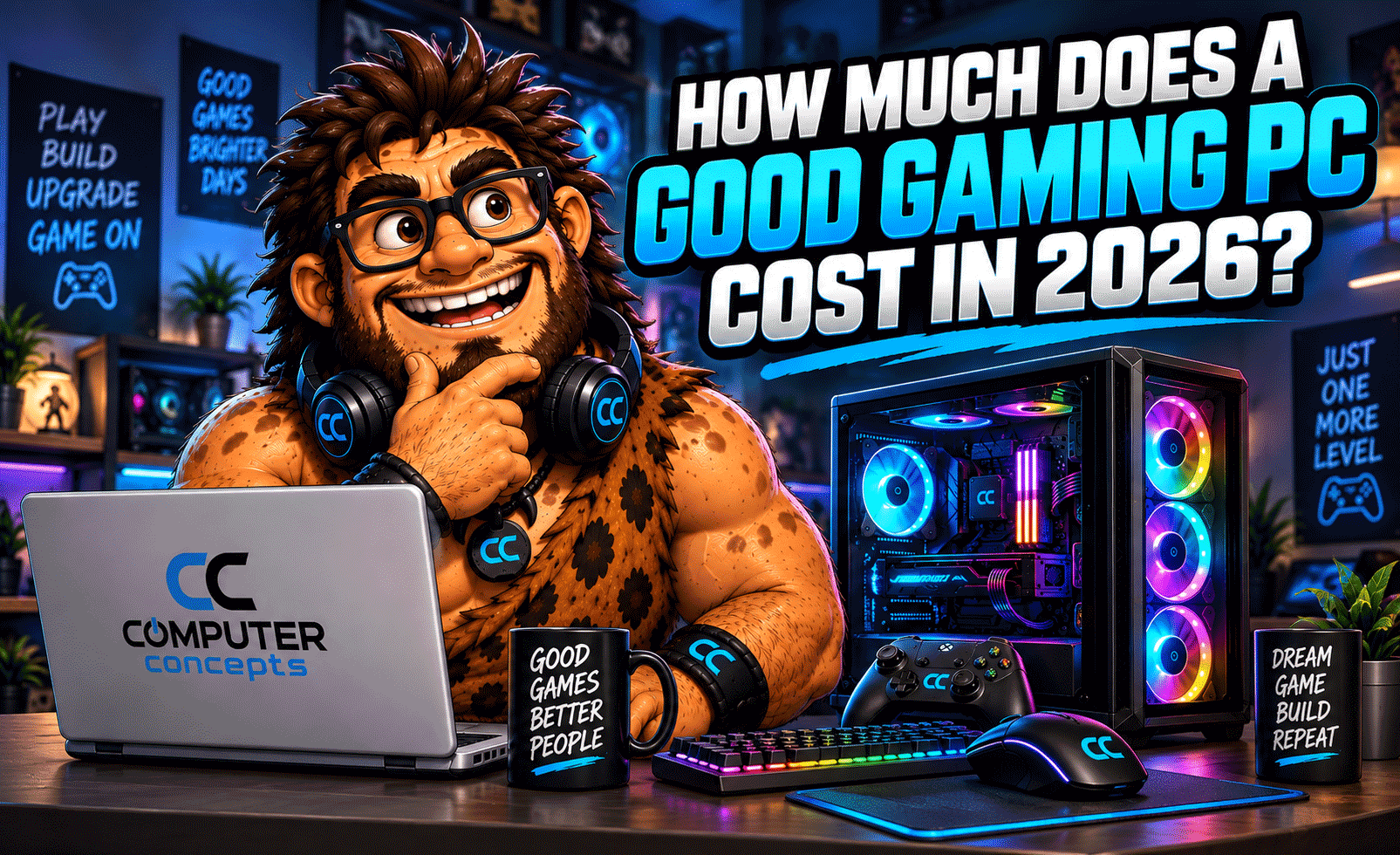 How much a good gaming PC costs in 2026