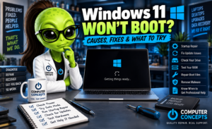 Windows 11 won't boot repair guide