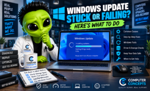 Windows Update stuck or failing - what to do