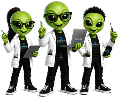 Computer Concepts repair technicians